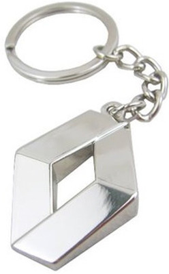 

TAG3 Renault Car Metal Logo Key Chain(Silver)
