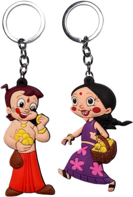 

Oyedeal Chhota Bheem & Chutki Rubber 3D Key Chain(Multicolor)
