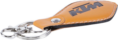 

Zeroza KTM Leather Metal KM24 Key Chain(Orange)