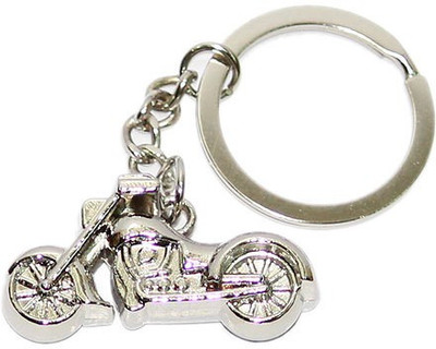 

24x7 Shop Imported Full Metal Bike Key Chain(Silver)