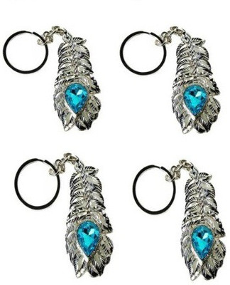

Chainz Pack of 4 OMG Keychain Key Chain(Multicolor)