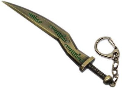 

Aura Stylish Full Metal Sword Key Chain(Gold)