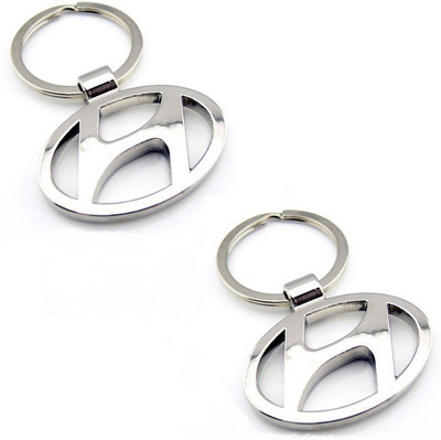 

Chainz 2 Hyundai Metal Ring Key Chain(Silver)