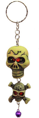 

CTW Skelton Double Face Green Hanging Key Chain(Green)