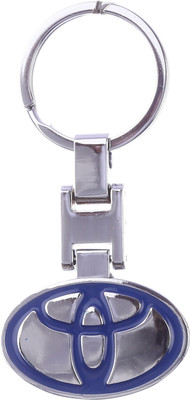 

Confident KGH0110 Metal Quality TOYOTA Car Logo Key Chain(Blue)