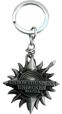 

Techpro Game of Thrones Unbowed Key Chain(Silver)