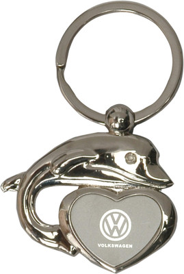 

Oyedeal Volkswagen Dolphin Shape Key Chain(Silver)