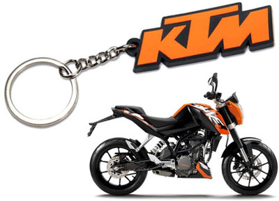 Confident SET OF 2 KTM BIKE And KTM logo Key Chain(Multicolor) available at flipkart for Rs.149