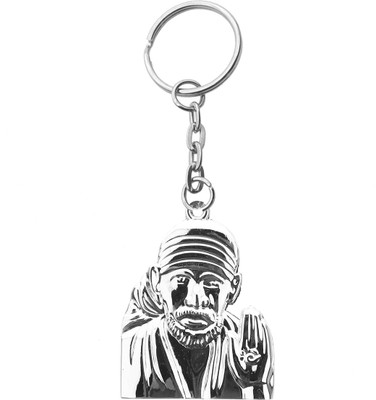 

Confident Shirdi Sai Baba Full Metal Key Chain(Silver)