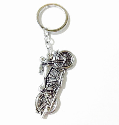 

Tech Fashion Harley Davidson Bike Locking Key Chain(Silver)