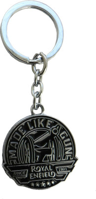 

Techpro Metal Black Royal Enfield Key Chain(Multicolor)