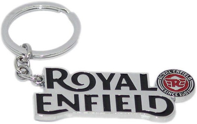

Aura Imported Royal Enfield New Logo Locking Key Chain(Multicolor)