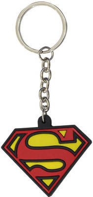 

Superman Rubber Key Chain(Red, Yellow)
