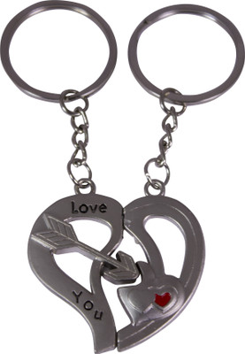

Oyedeal Couple Heart KYCN1815 Key Chain(Multicolor)