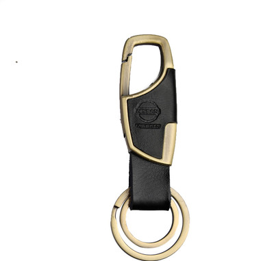

Techpro Metal Golden Colour Nissan Locking Key Chain(Multicolor)