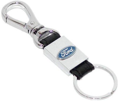 

Aura Ford Cars Imported Hook Key Chain(Blue, Silver)