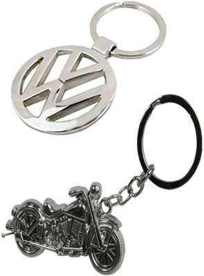 

Alexus Volkswagon And Bike Key Chain(Silver)
