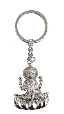 

Techpro Metal Silver Colour Lakshmi Key Chain(Multicolor)