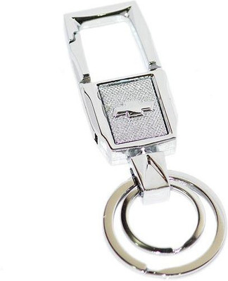 

Aura CHEVROLET CARS FULL METAL IMPORTED HOOK Locking Key Chain(Silver)