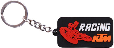 

Oyedeal KTM Racing Bike Logo Rubber Key Chain(Multicolor)