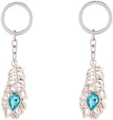 

Madhuraj` Combo of OMG Feather Key Chain(Silver)