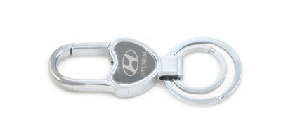 

Forty Creek Hyundai Inside Heart Key Chain(Black, Silver)