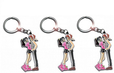 Ezone Tu Meri Aashiqui Pack of 3 Key Chain(Multicolor)