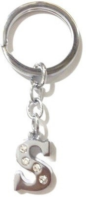 Ezone S Alphabet Key Chain(Silver)
