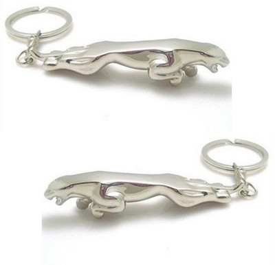 

Singh Xpress Fancy Jaguar Logo (Pack of 2) Key Chain(Silver)