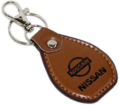 

Aura Simple Nissan Key Chain(Brown, Black)