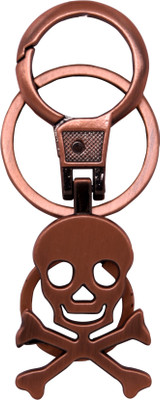 

Dealfinity Danger Sign Metal DKYCN1001 Locking Key Chain(Brown)