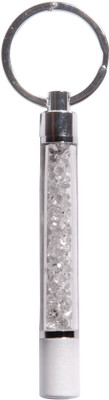 

Oyedeal Barrel of Diamonds KYCN118 Key Chain(White)