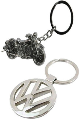 

Alexus Bike And Volkswagon Key Chain(Silver)