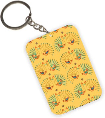 

The Crazy Me Peacock Key Chain(Multicolor)