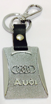 

Aura Jazzy Audi Cars Key Chain(Silver)