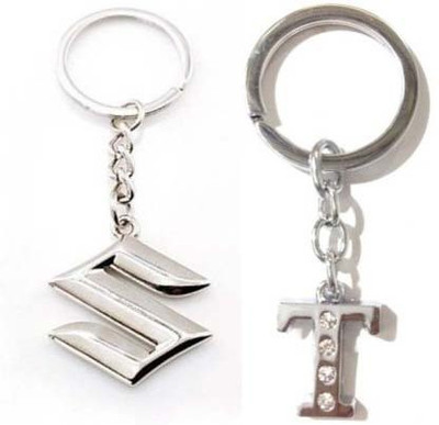 

Rashi Traders Maruti Suzuki & Alphabet U Key Chain(Silver)