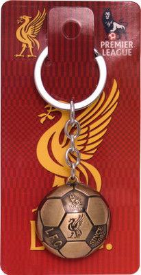 

Zeroza Liverpool Football Shape FC28 Key Chain(Brown)