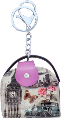 

Super Drool Purple Designer Acrylic Bag Locking Key Chain(Purple)
