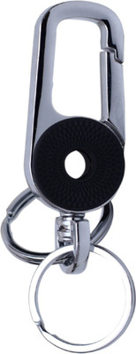 

Zeroza Omuda Hook with Double Ring ODA07 Locking Key Chain(Multicolor)