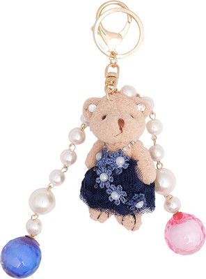 

Super Drool Blue Bunny Locking Key Chain(Blue)