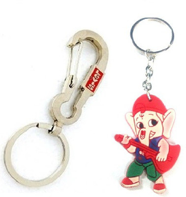 

Ezone Full LEVIS Hook With Combo Bal Ganesh Key Chain(Multicolor)