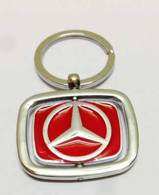 

Hiyaa Mercedes Revolving Metal Key Chain(Red)