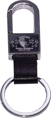 

Oyedeal Royal Enfield with Hook KYCN1679 Locking Key Chain(Black)