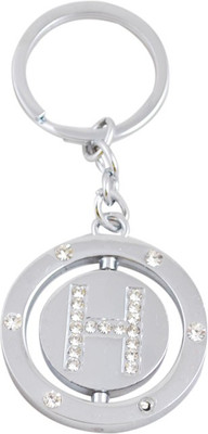 

Forty Creek Revolving Letter H Key Chain(Silver)