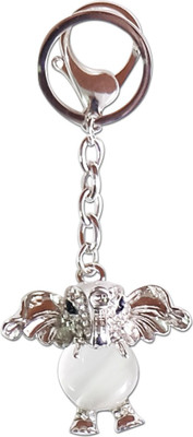 

Super Drool Designer White Locking Key Chain(Multicolor)