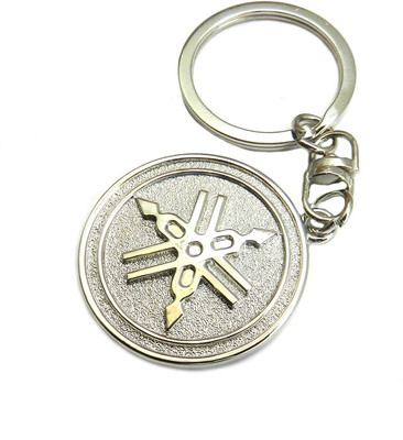 33 OFF on AVI YAMAHA Silver Metal Key Chain Multicolor on