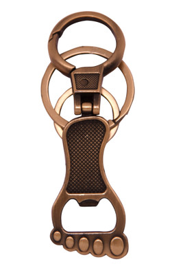 

Dealfinity Foot Shape With Bottle Opener Metal DKYCN1028 Locking Key Chain(Multicolor)