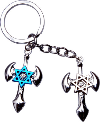 Oyedeal 222 Christmas Special Cross Key Chain(Multicolor)