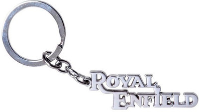 

24x7 Shop Full Metal Royal Enfield Key Chain(Silver)