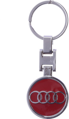 

Confident AUDI Logo CAR Metal Key Chain(Multicolor)